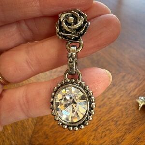 Rose Drop Earrings